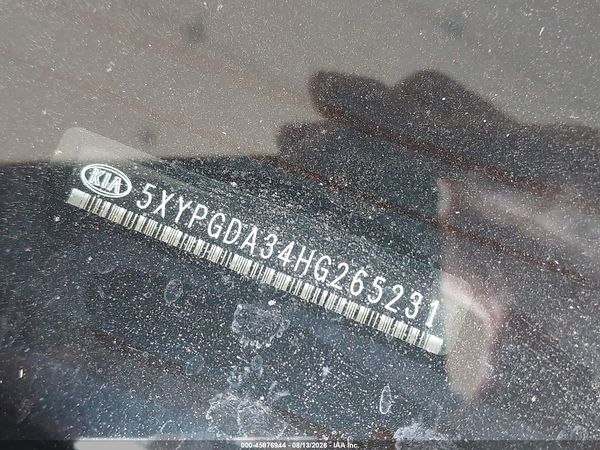 2017 KIA SORENTO 2.4L LX