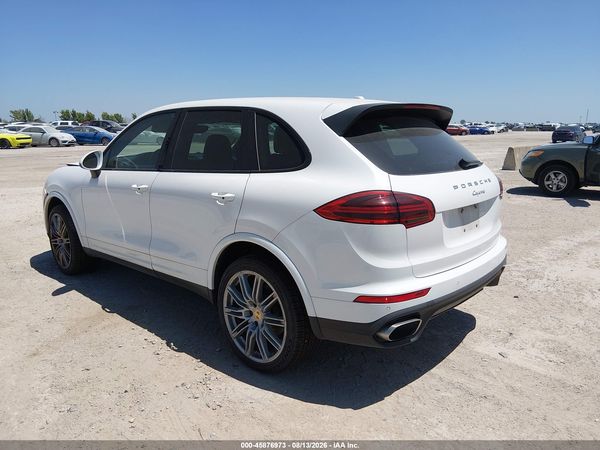 2017 PORSCHE CAYENNE PLATINUM EDITION
