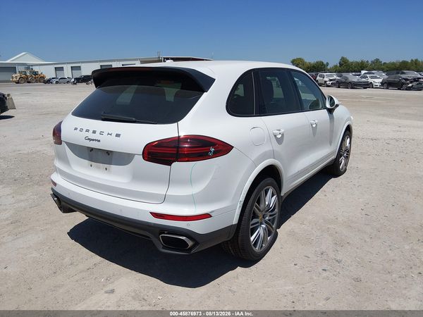 2017 PORSCHE CAYENNE PLATINUM EDITION