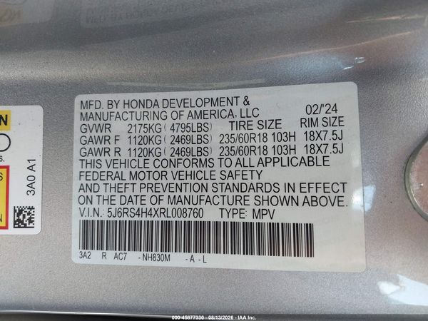 2024 HONDA CR-V EX AWD