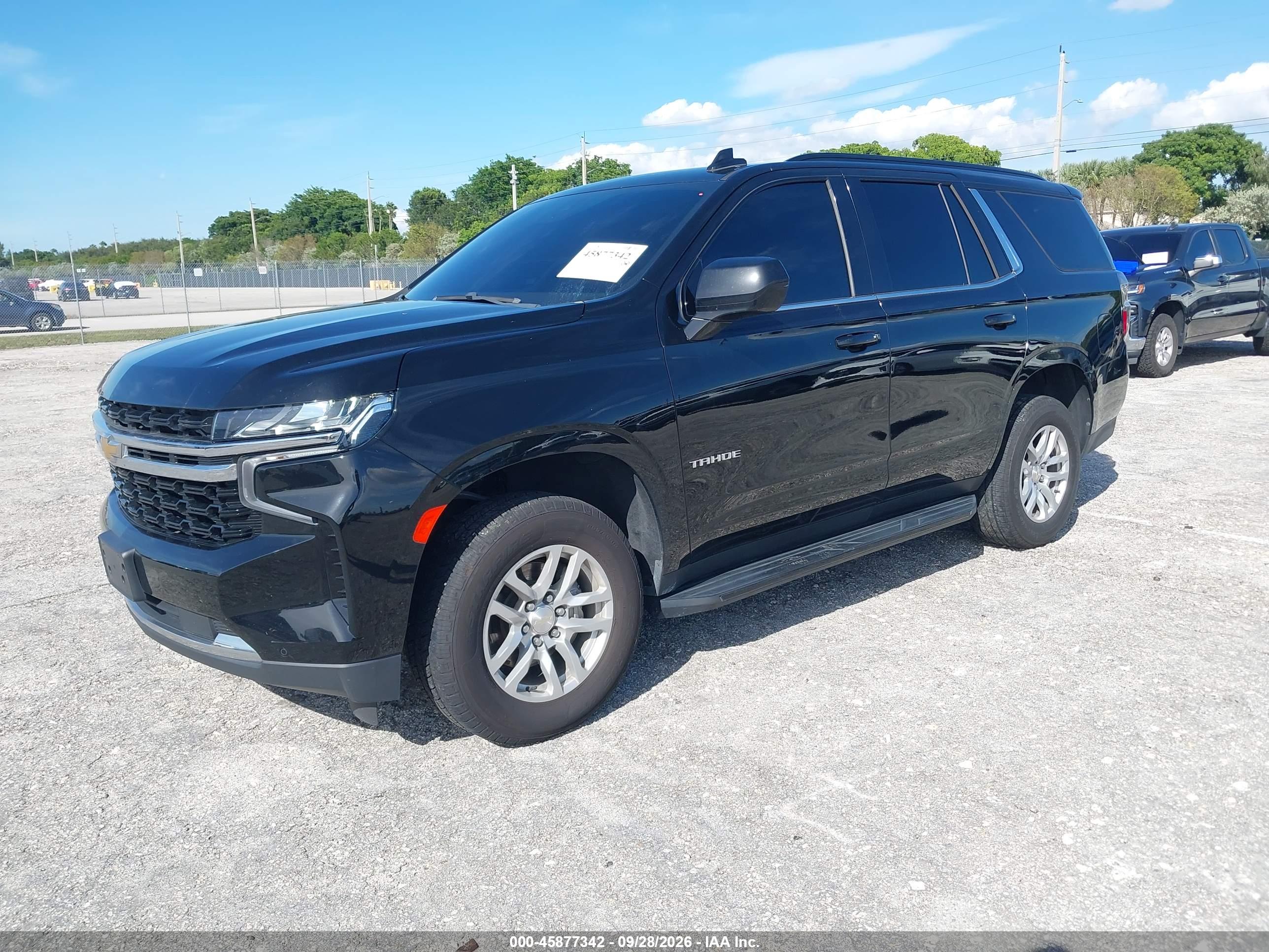 2022 CHEVROLET TAHOE 2WD COMMERCIAL FLEET — I2