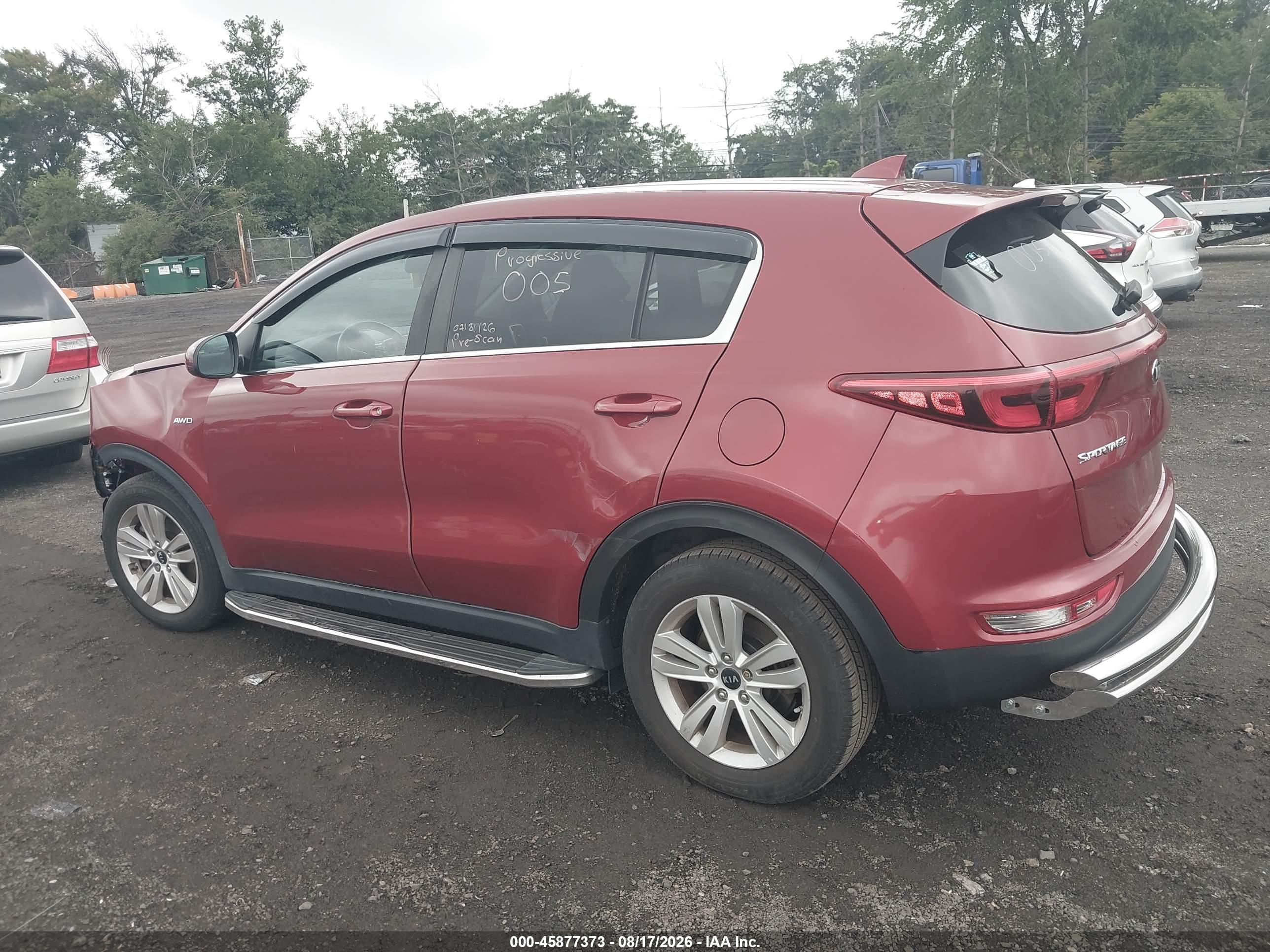 2017 KIA SPORTAGE LX
