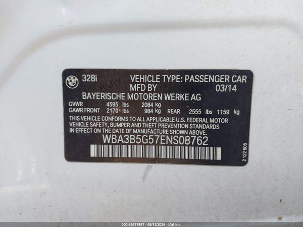 2014 BMW 328I XDRIVE