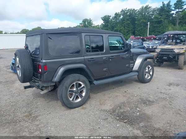 2019 JEEP WRANGLER UNLIMITED SAHARA 4X4