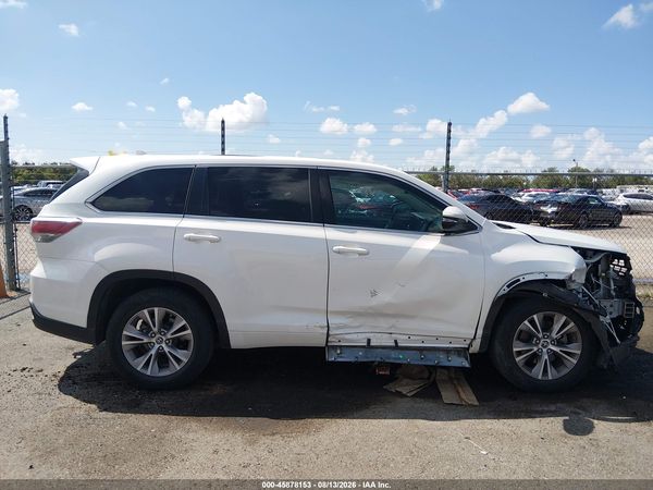 2016 TOYOTA HIGHLANDER LE PLUS V6