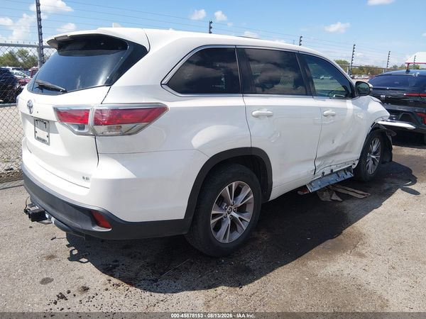2016 TOYOTA HIGHLANDER LE PLUS V6