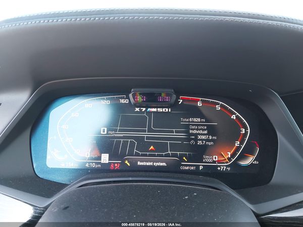 2021 BMW X7 M50I