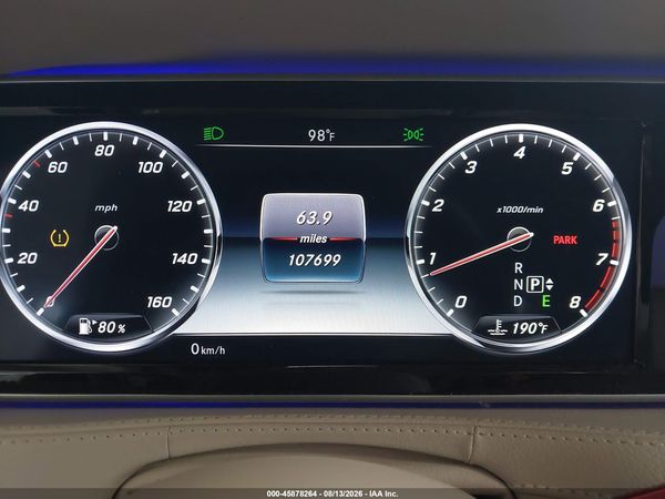 2016 MERCEDES-BENZ S 550 S550