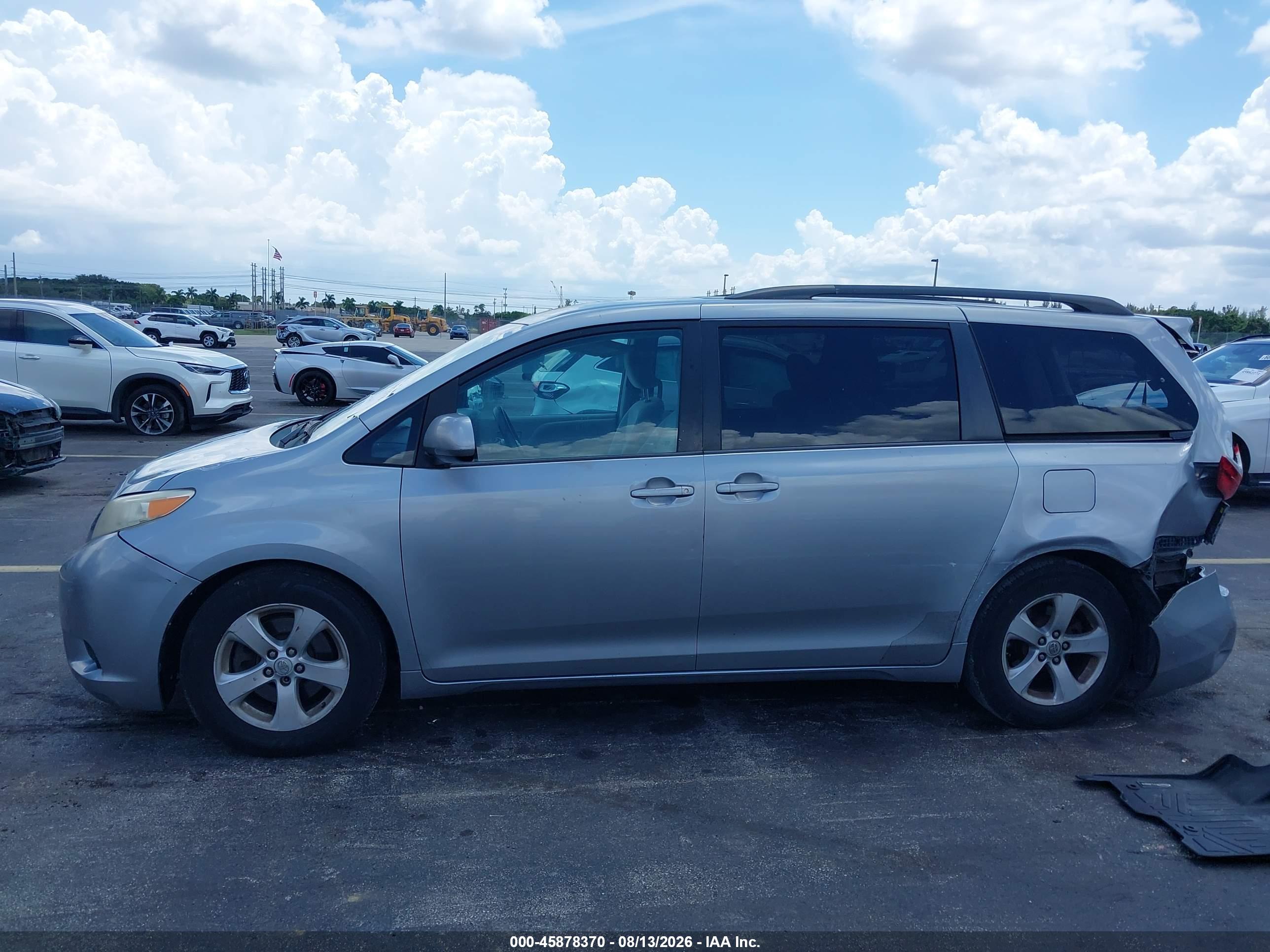 2015 TOYOTA SIENNA LE 8 PASSENGER