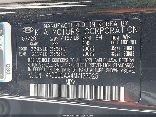 2021 KIA SELTOS S