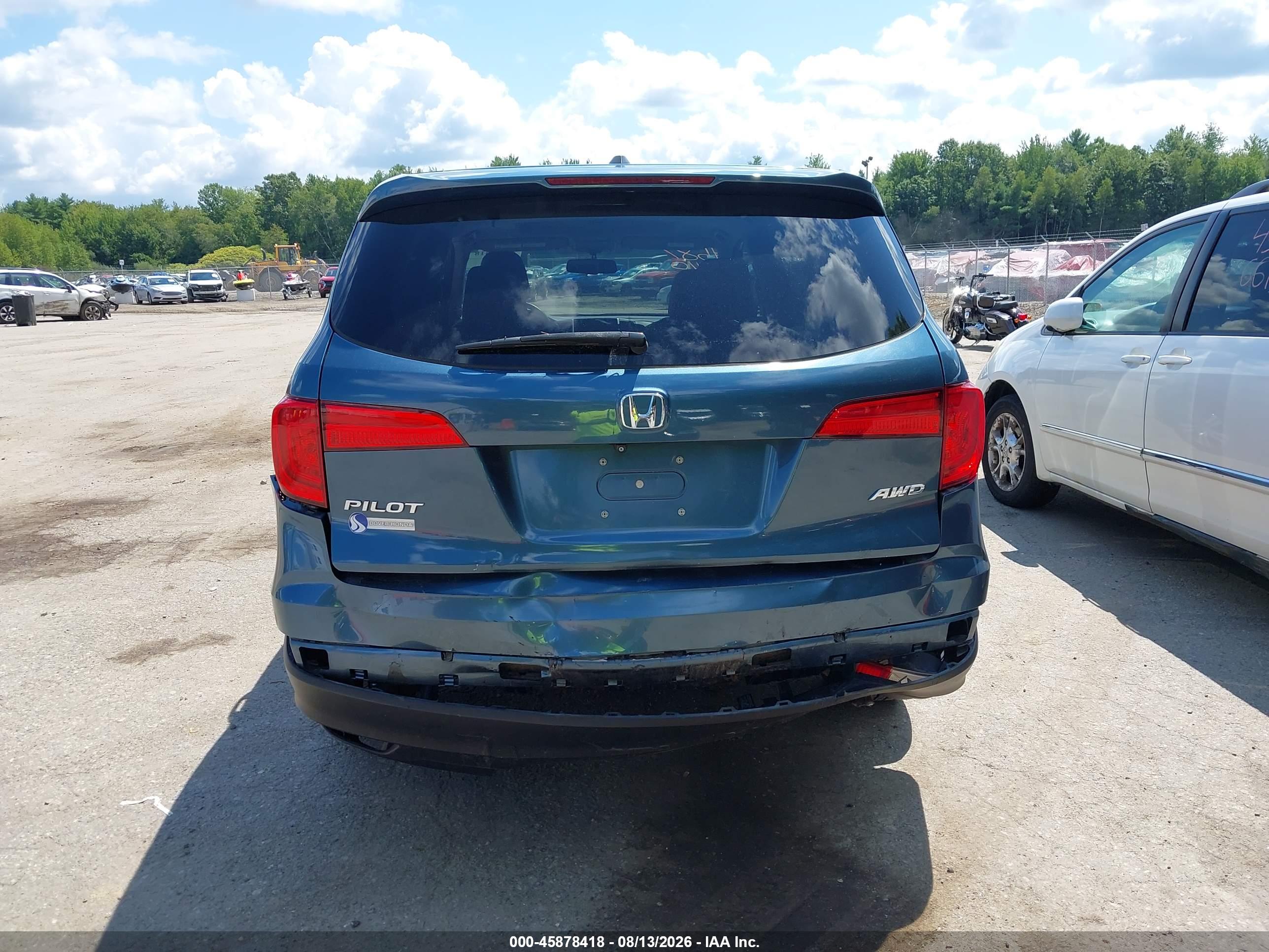 2017 HONDA PILOT EX-L