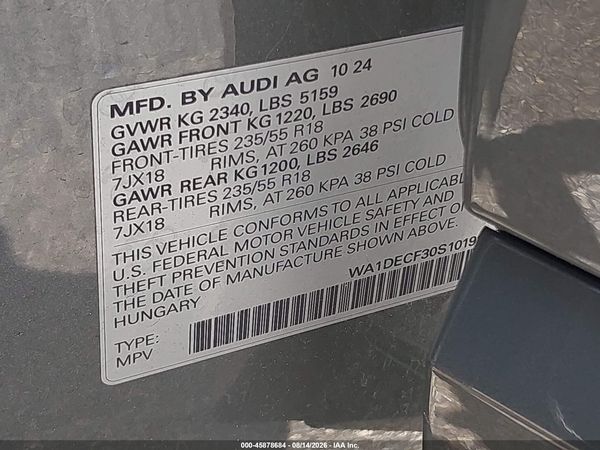 2025 AUDI Q3