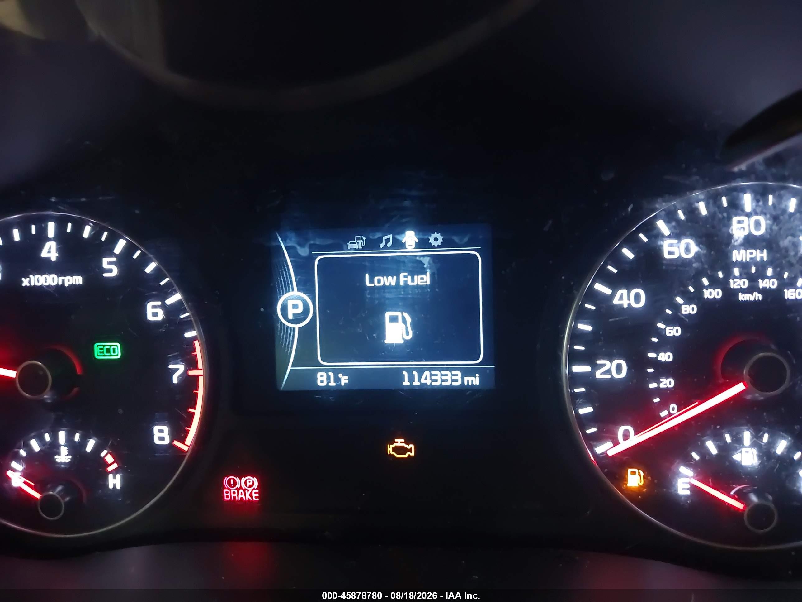 2018 KIA OPTIMA LX