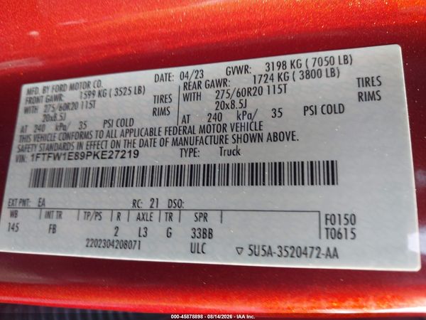 2023 FORD F-150 XLT