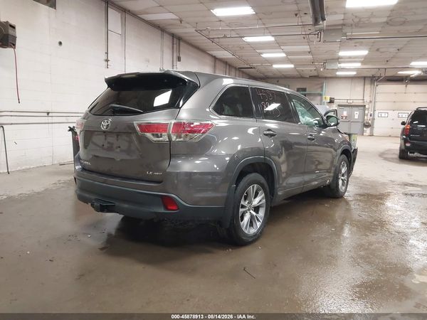 2016 TOYOTA HIGHLANDER LE PLUS V6