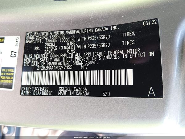 2022 LEXUS RX 350 350 Premium