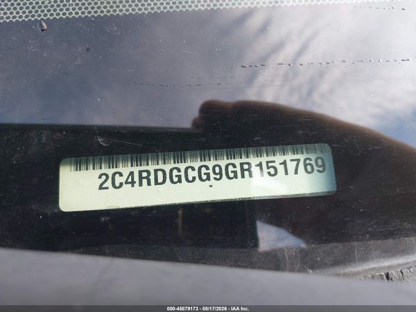 2016 DODGE GRAND CARAVAN SXT