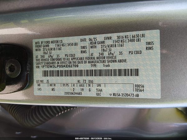 2025 FORD F-150 XLT