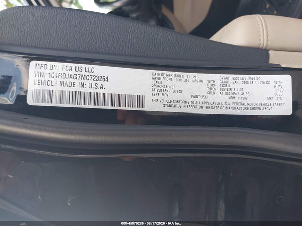 2021 DODGE DURANGO SXT PLUS AWD