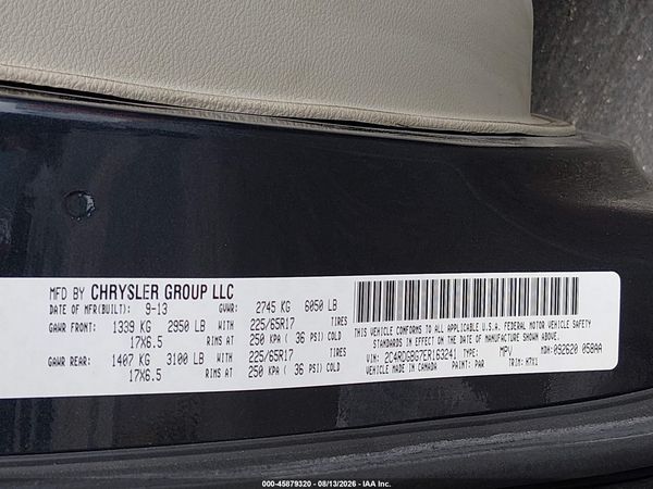 2014 DODGE GRAND CARAVAN SE