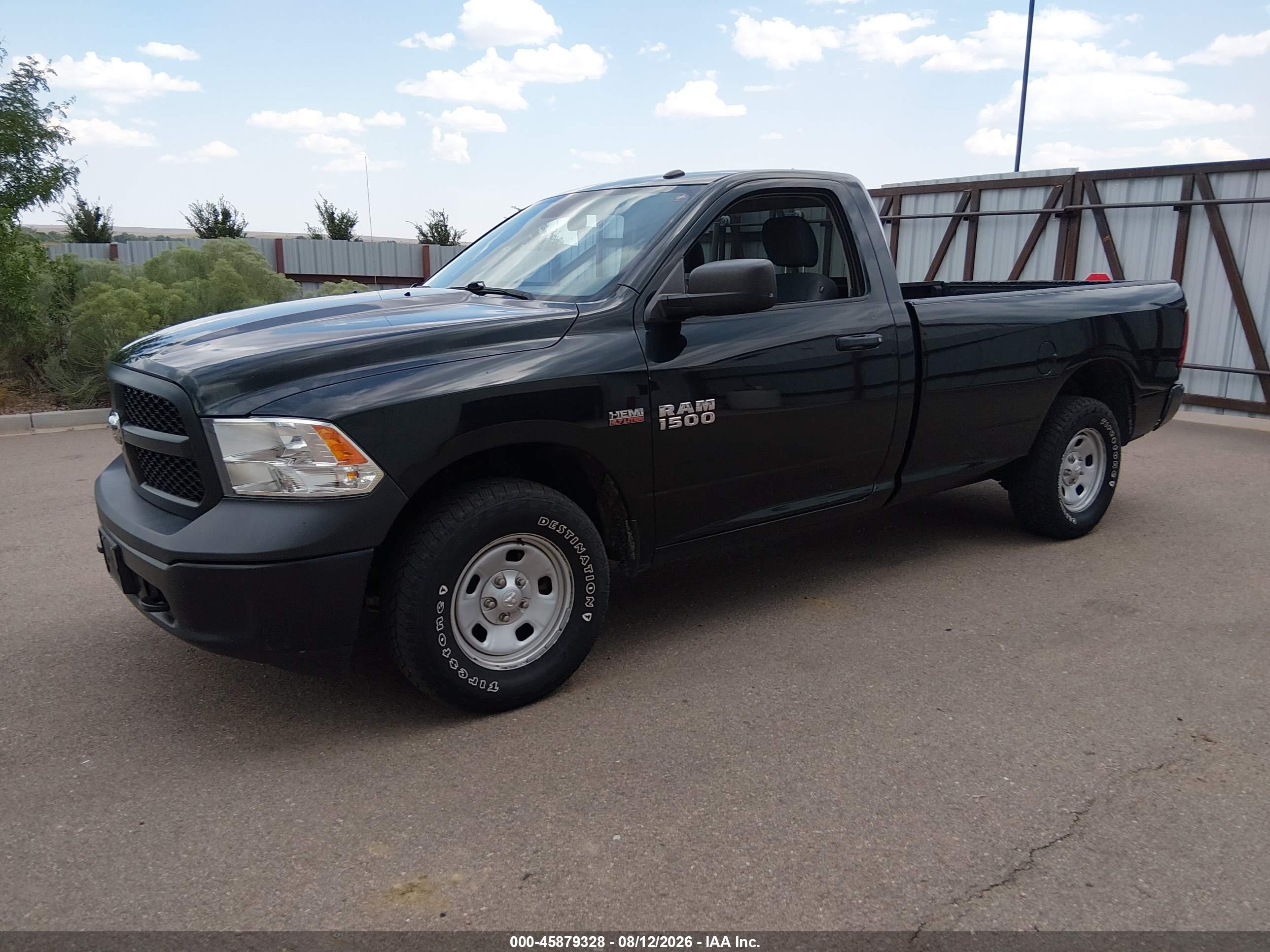 2017 RAM 1500 TRADESMAN  4X4 8' BOX — I2