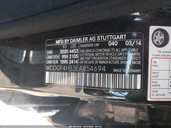 2014 MERCEDES-BENZ C 250 SPORT