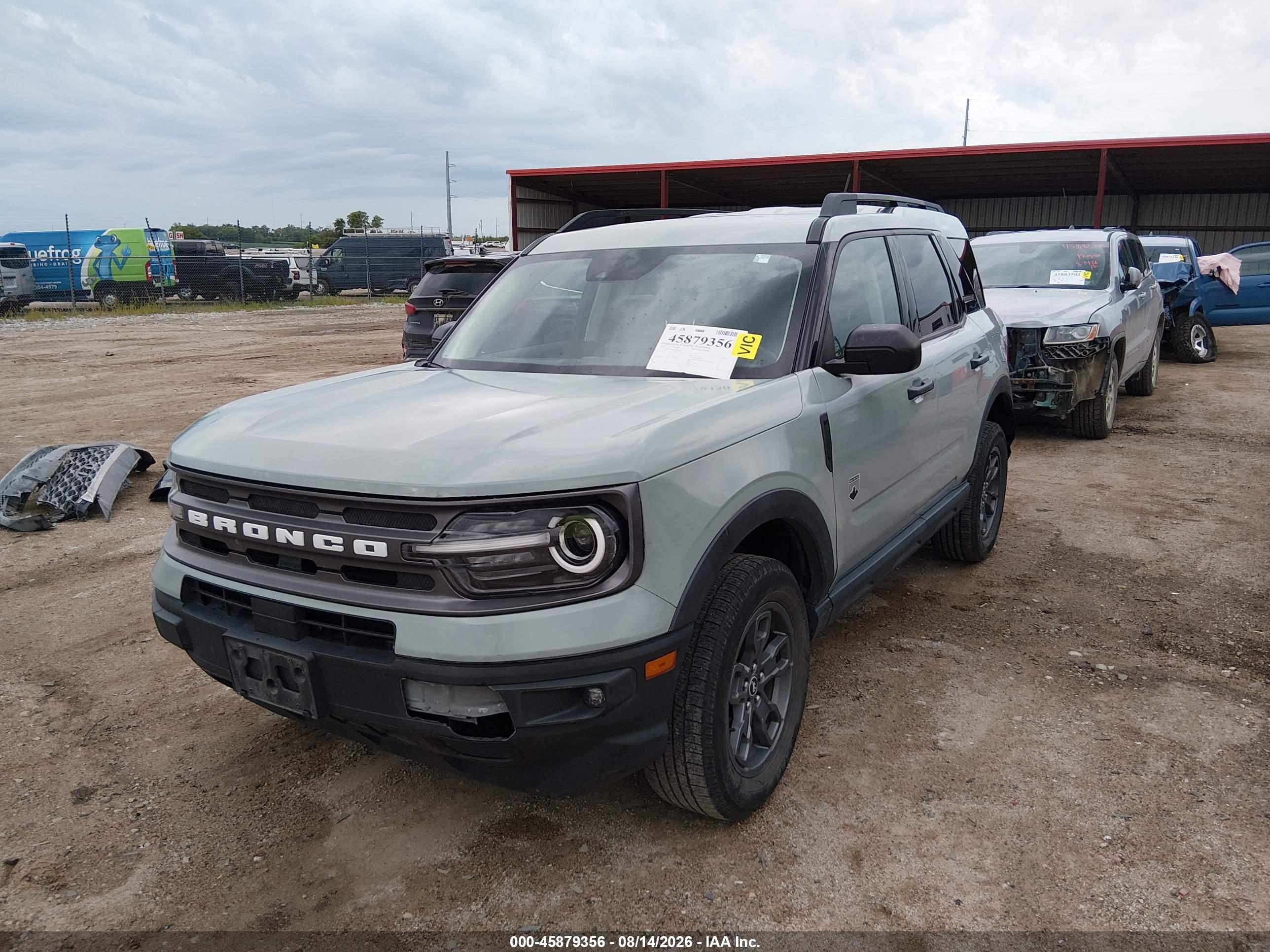 2022 FORD BRONCO SPORT BIG BEND — I2