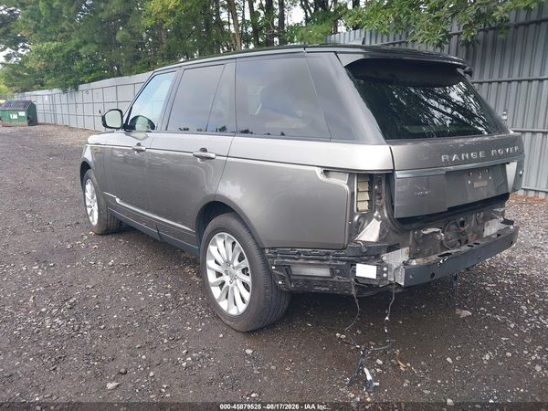 2019 LAND ROVER RANGE ROVER 3.0L V6 SUPERCHARGED HSE