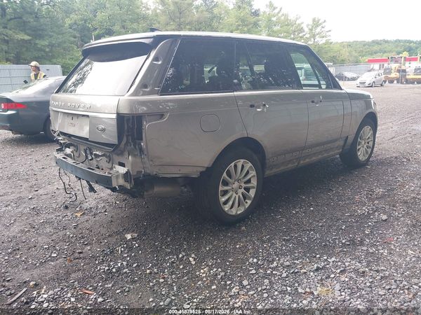 2019 LAND ROVER RANGE ROVER 3.0L V6 SUPERCHARGED HSE