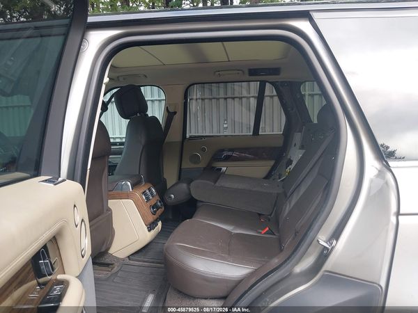 2019 LAND ROVER RANGE ROVER 3.0L V6 SUPERCHARGED HSE