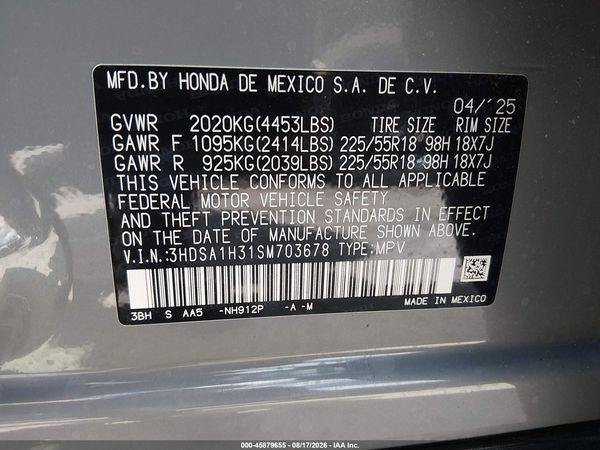 2025 ACURA ADX