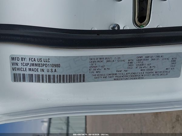 2023 JEEP CHEROKEE ALTITUDE LUX 4X4