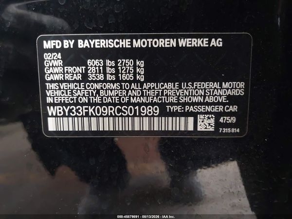 2024 BMW I5 EDRIVE40