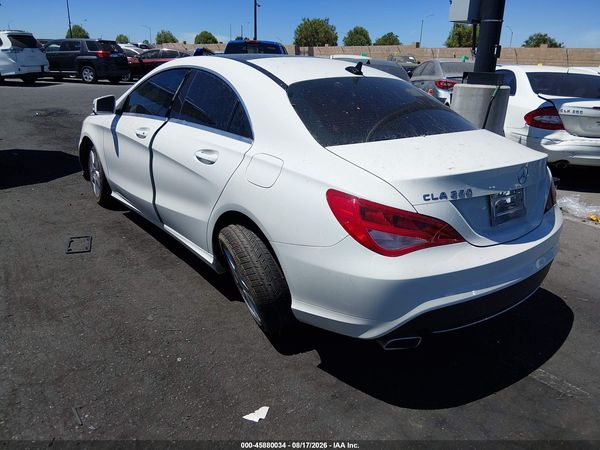 2016 MERCEDES-BENZ CLA 250 CLA250