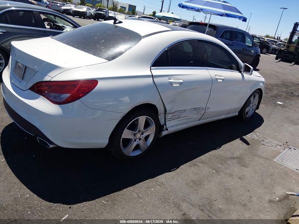 2016 MERCEDES-BENZ CLA 250 CLA250