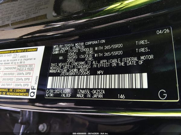 2026 TOYOTA 4RUNNER LIMITED