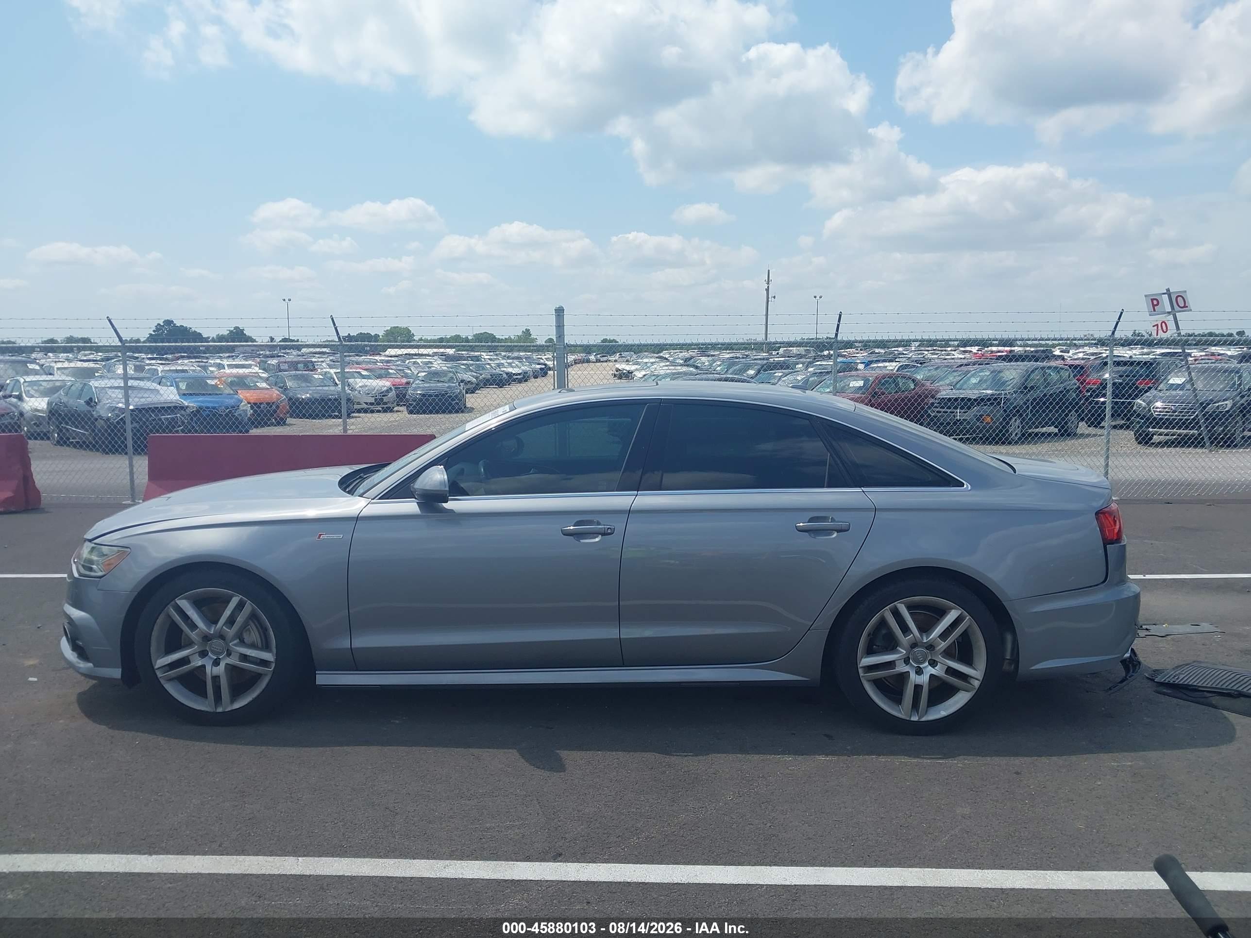 2016 AUDI A6 3.0T PREMIUM PLUS