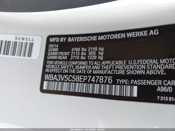 2014 BMW 428I