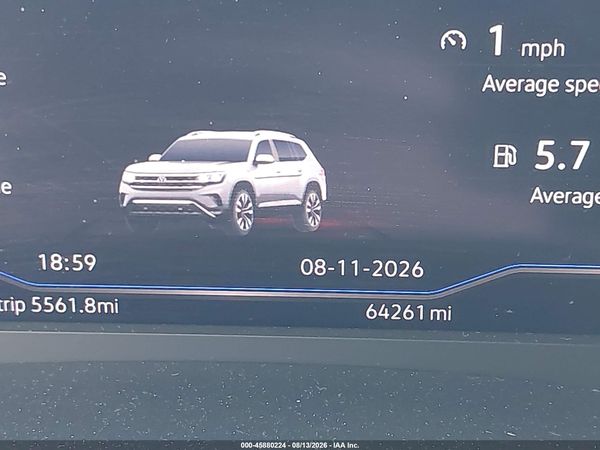 2022 VOLKSWAGEN ATLAS 3.6L V6 SE W/TECHNOLOGY — I118