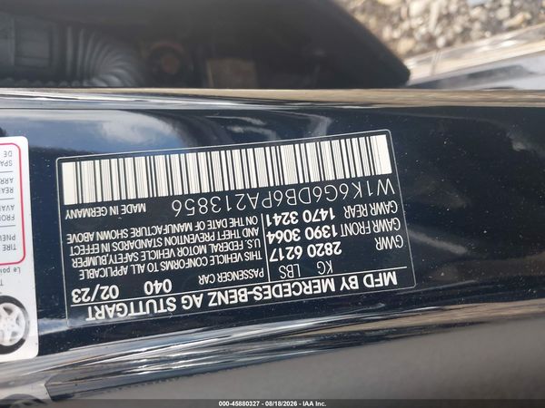2023 MERCEDES-BENZ S 500 4MATIC
