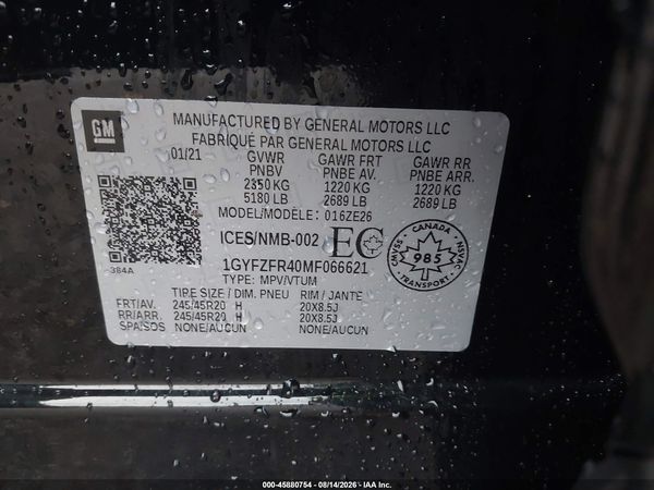 2021 CADILLAC XT4 SPORT