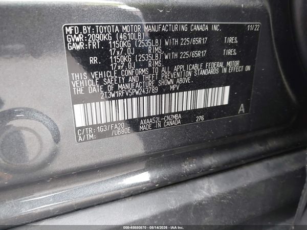 2023 TOYOTA RAV4 XLE