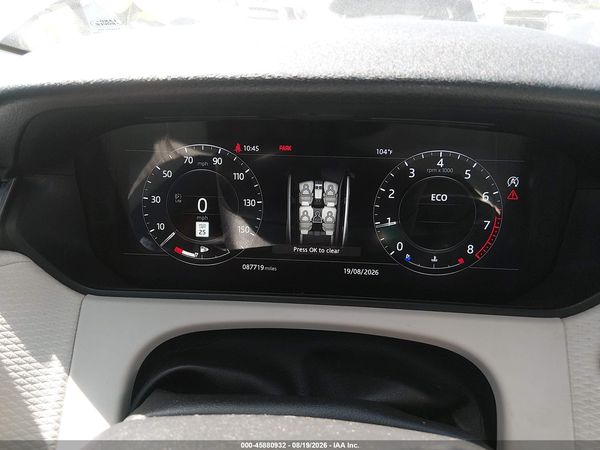 2018 LAND ROVER RANGE ROVER VELAR P250 S
