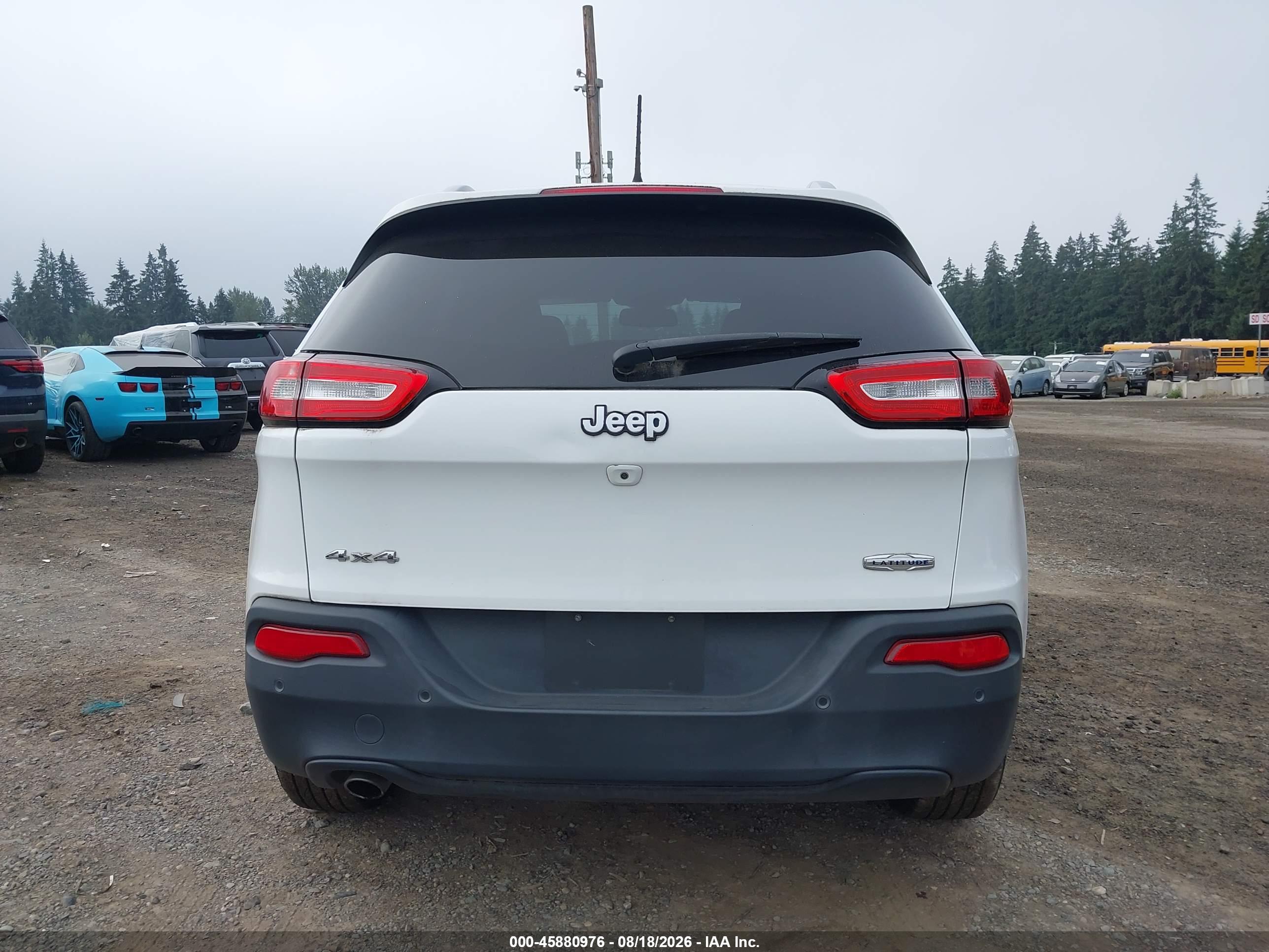 2018 JEEP CHEROKEE LATITUDE 4X4