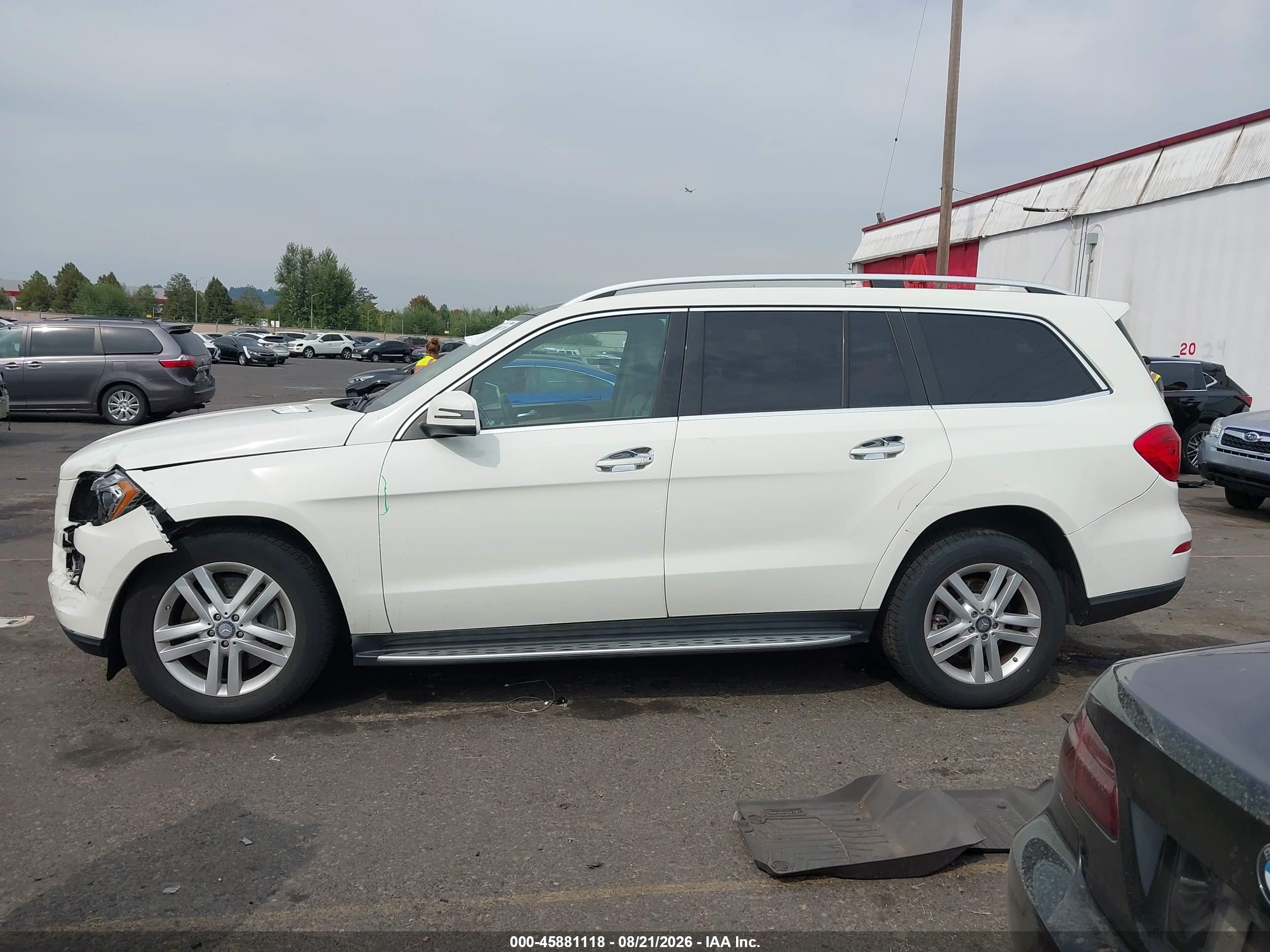 2013 MERCEDES-BENZ GL 450 4MATIC