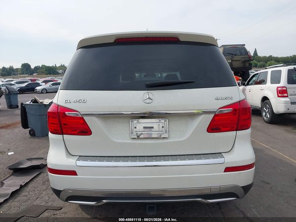 2013 MERCEDES-BENZ GL 450 4MATIC