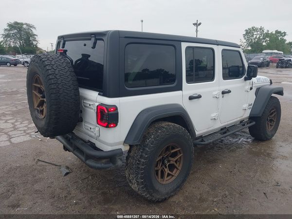 2018 JEEP WRANGLER UNLIMITED SPORT 4X4