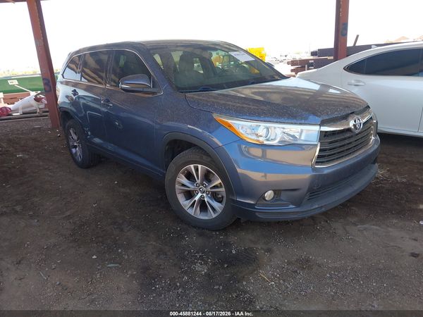 2016 TOYOTA HIGHLANDER LE PLUS V6
