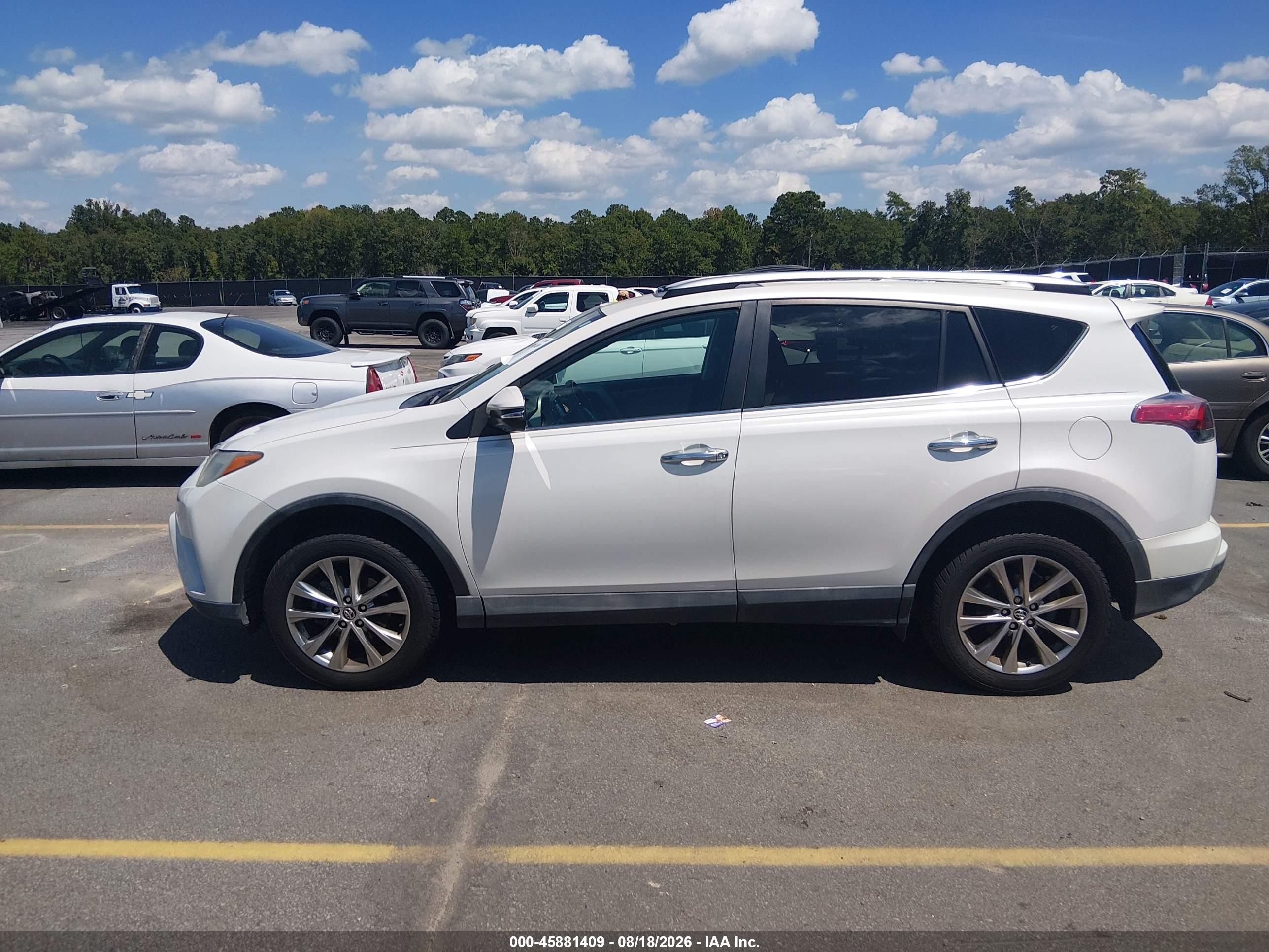 2016 TOYOTA RAV4 LIMITED
