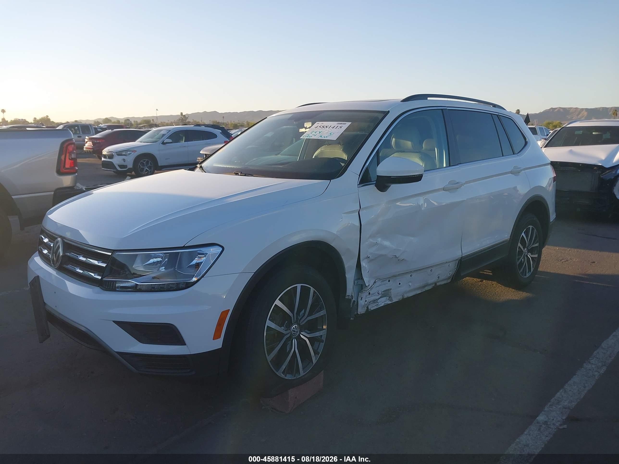 2018 VOLKSWAGEN TIGUAN 2.0T SE/2.0T SEL — I2